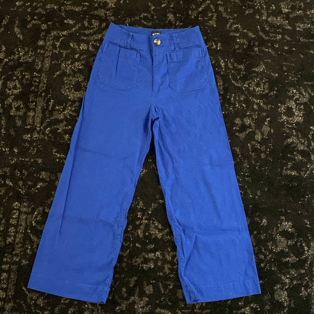 The Colette Cropped Wide-Leg Pants by Maeve - 27